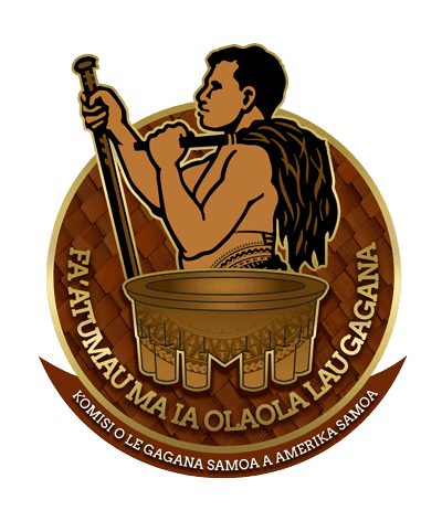 Seal of the Samoan Language Commission: Faʻatumau ma ia olaola lau gagana
