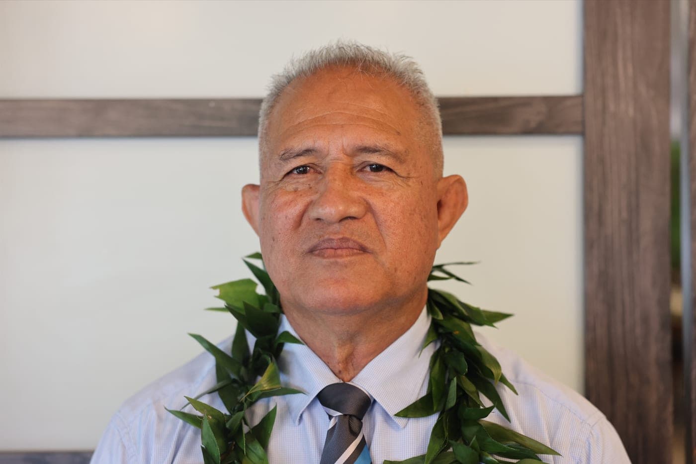 Portrait of Rev. Elder Fouvale Asiata